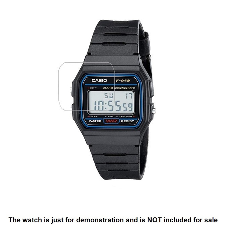 Casio f91w shop screen protector