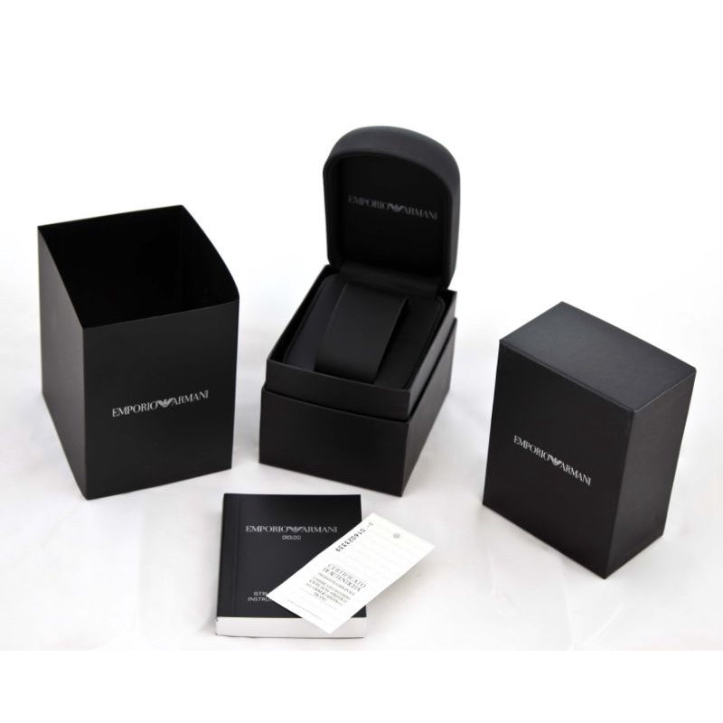 Armani discount watch box