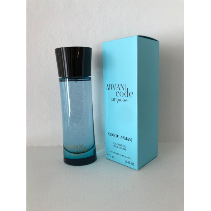 Armani code 2024 turquoise for her