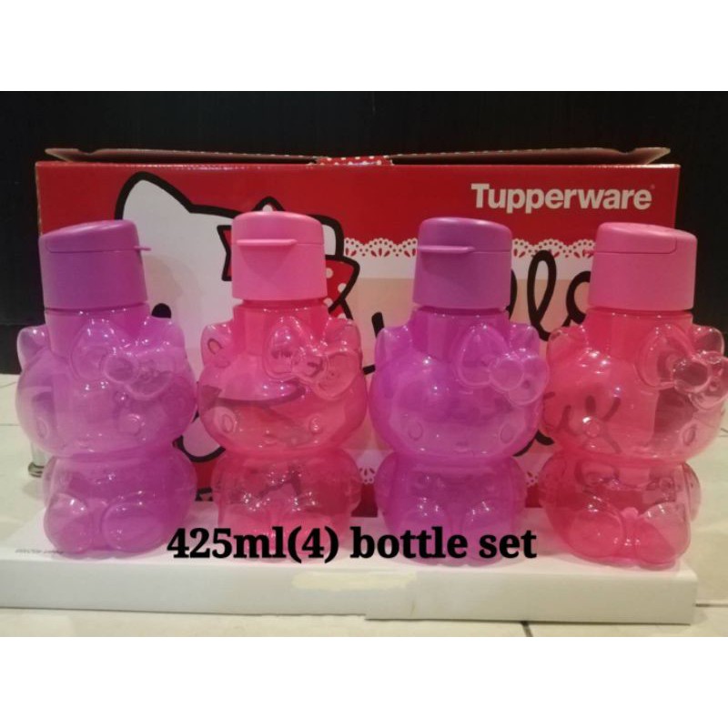 Tupperware Hello Kitty Eco Water Bottle : : Home & Kitchen