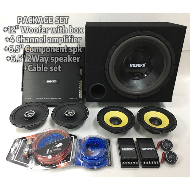 Car 2024 woofer set