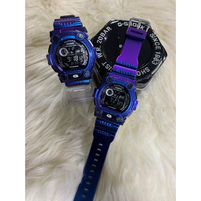 Jam G shock Mat Moto Titanium Blue Gred AAA