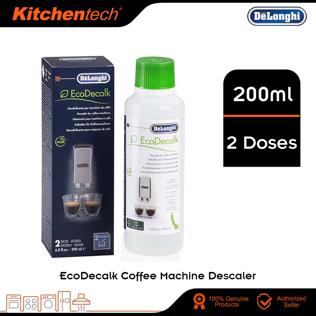 DeLonghi EcoDecalk Mini DLSC200 / DLSC202 Descaler Easy Cleaning