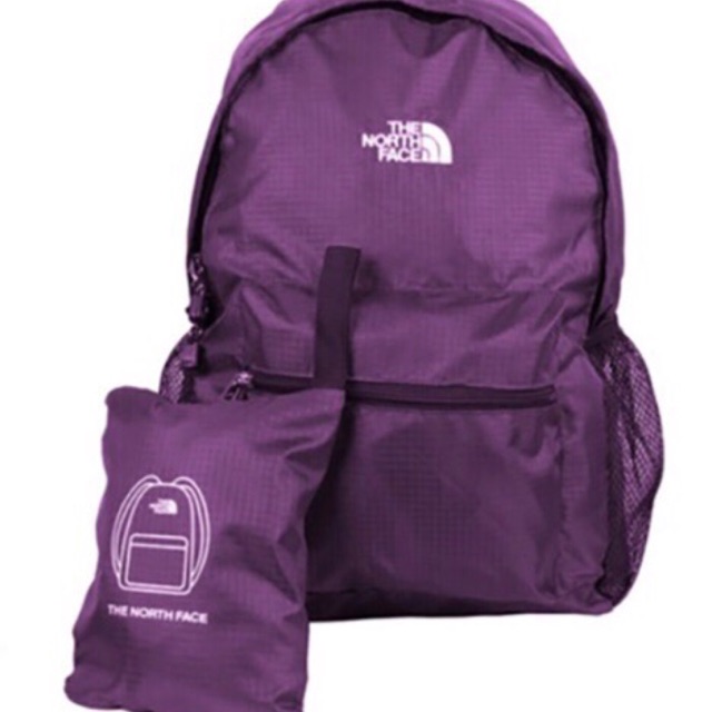 North face cheap foldable backpack