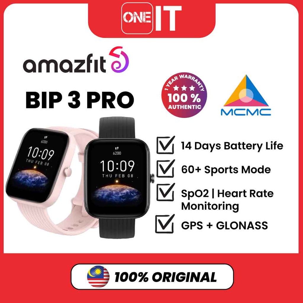 Amazfit bip gps hot sale battery life