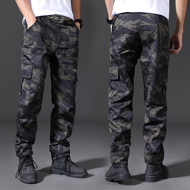 Army cargo pants on sale black