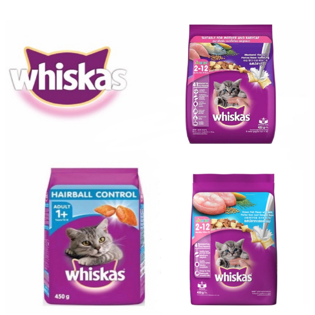 Whiskas 450g hot sale