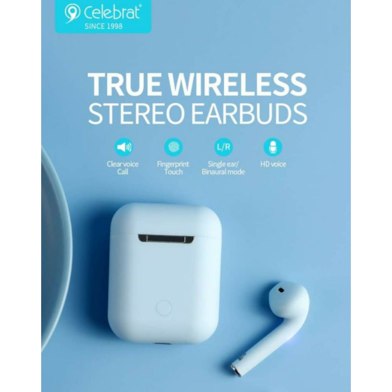 CELEBRAT TRUE WIRELESS TWS W10 Original Shopee Malaysia