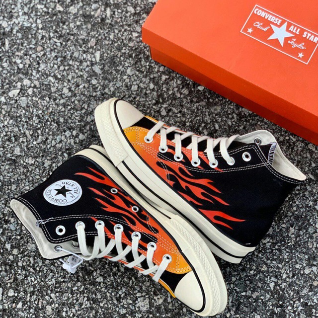 Converse chuck hotsell taylor flames