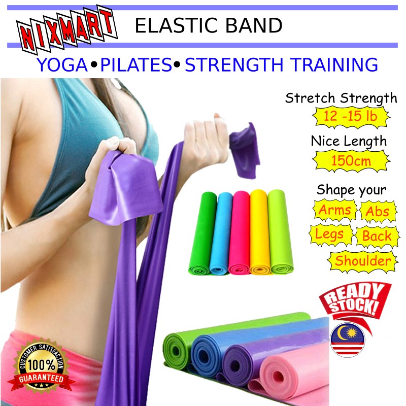 1pc Yoga Elastic Band For Back & Shoulder Stretching, Resistance