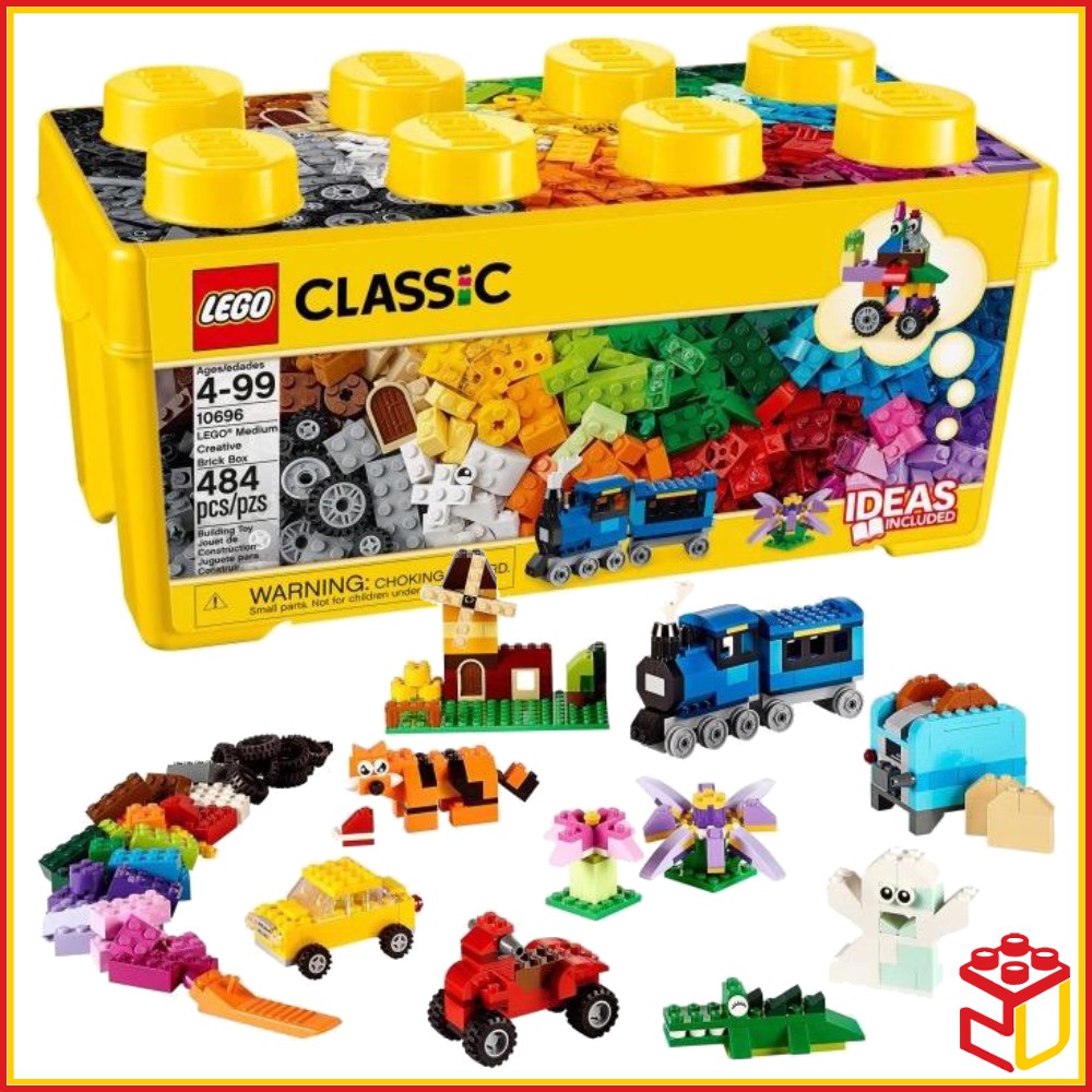 Ready Stock) 10696 LEGO Classic Medium Creative Brick Box Building