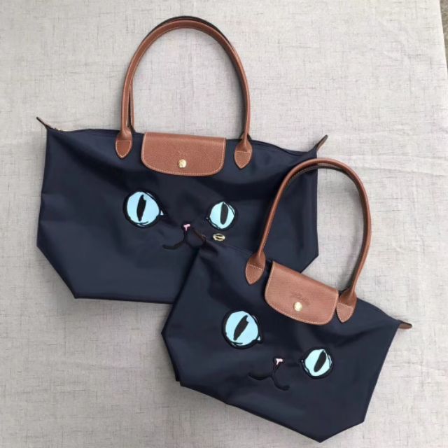 Longchamp cat tote hotsell