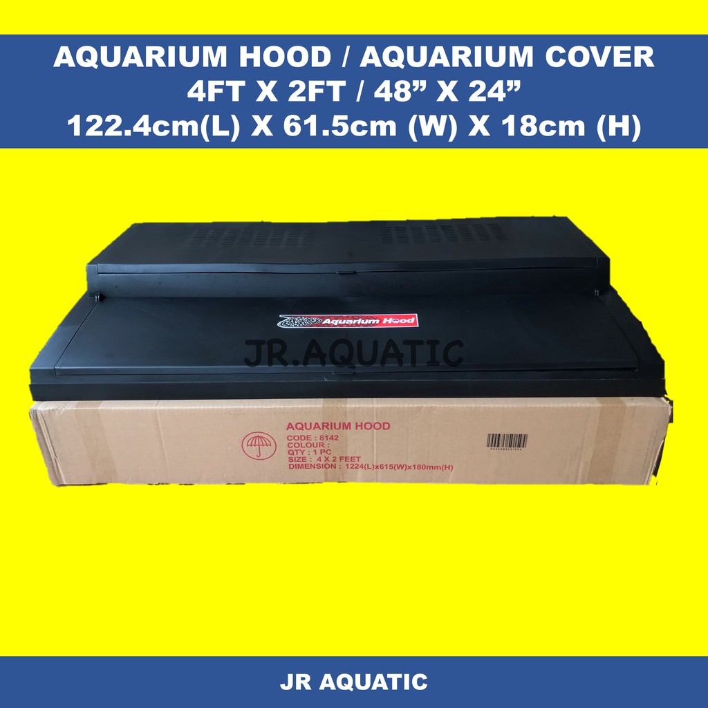 48 x 12 aquarium hood sale