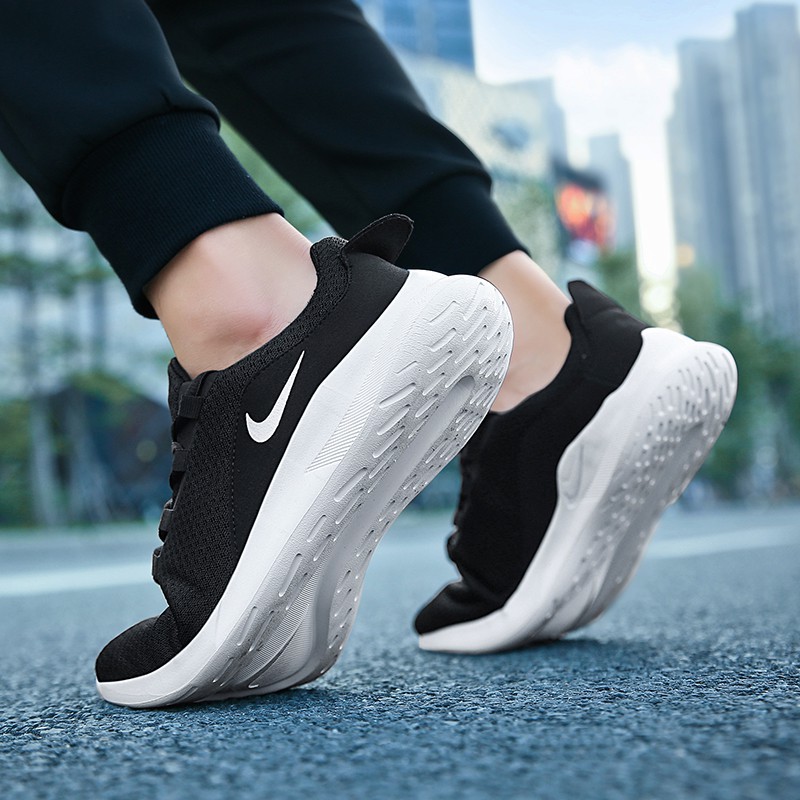 ❧NEW! NIKE Running Shoes Sneakers Men Women Black White Shopee Malaysia
