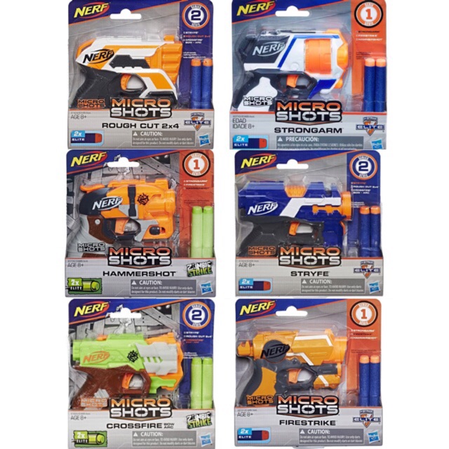 Nerf strongarm micro sales shot