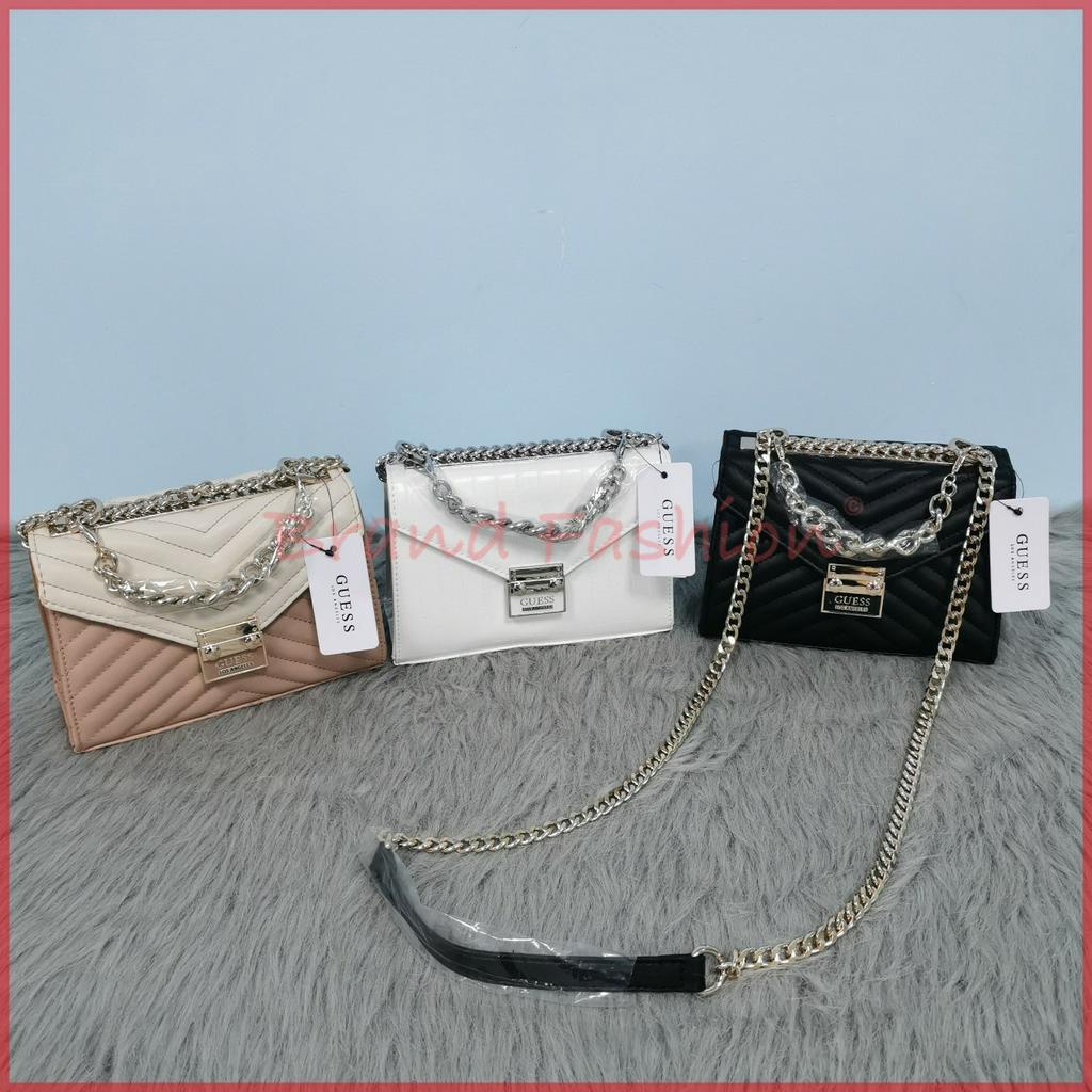 Guess chain sling bag sale