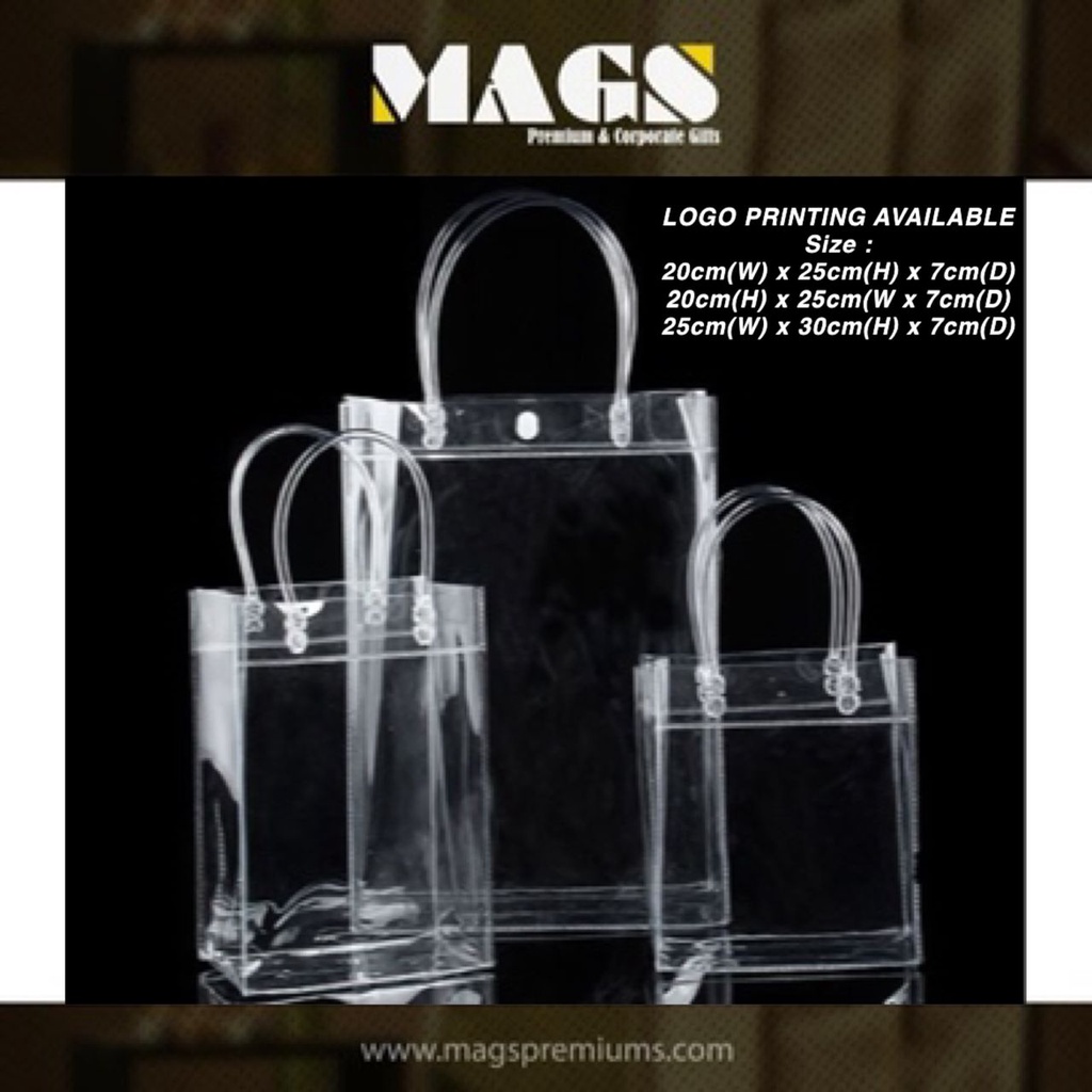 Colorful PVC Tote Bag - MAGS PREMIUM GIFTS SDN BHD