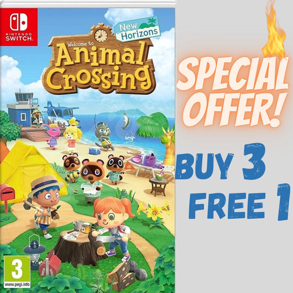 Nintendo switch animal crossing hot sale shopee