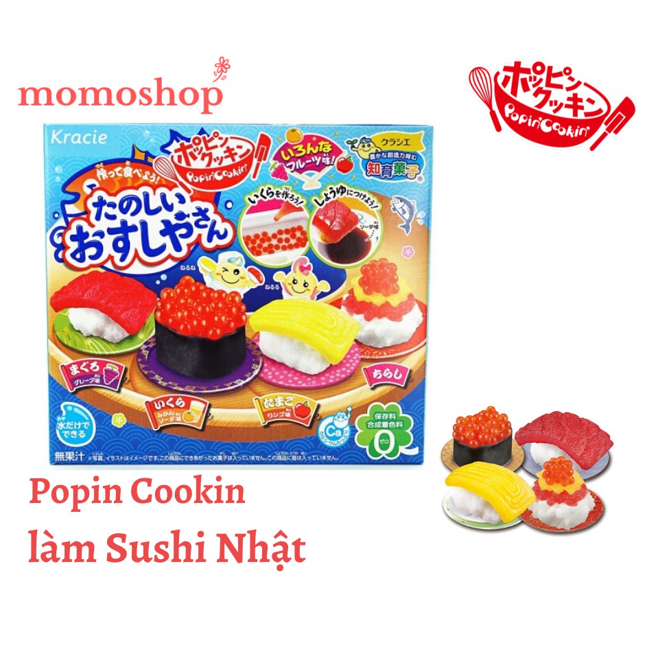 KRACIE Popin' Cookin' Happy Sushi House x 5 Pcs - Made in Japan 