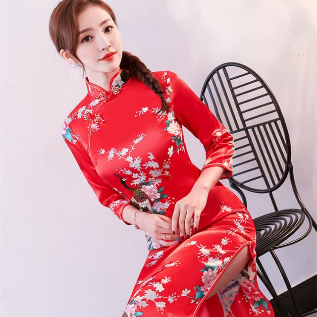 Cheongsam 2024 dinner dress