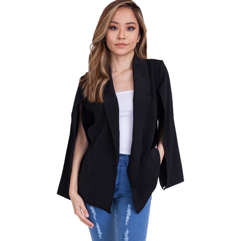 Cape like outlet jacket