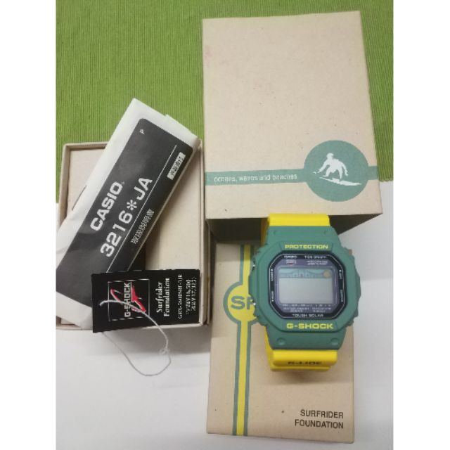 G-Shock GRX-5600SRF-3JR SURFRIDER FOUNDATION | Shopee Malaysia