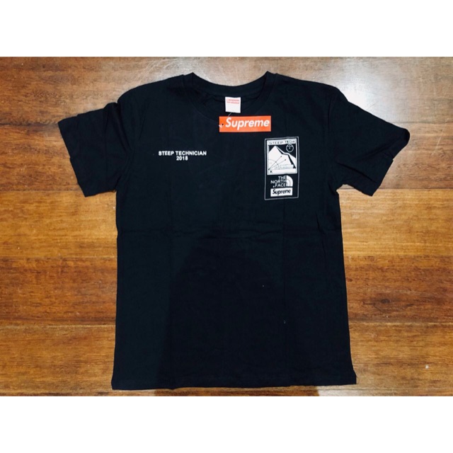 SUPREME X NORTHFACE TSHIRT Butik Shopee Malaysia