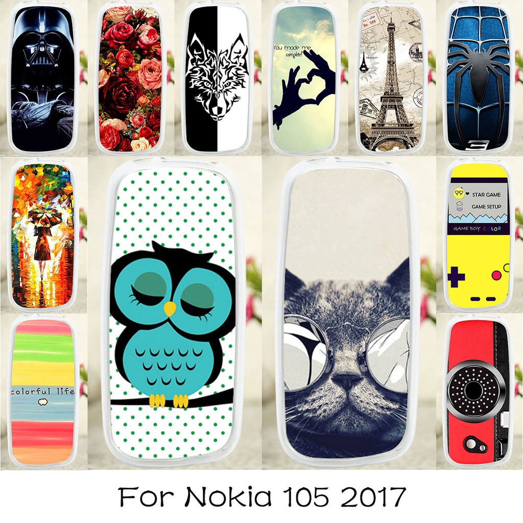 Nokia 105 (2017) Nokia 105 2017 Covers Phone Case Soft TPU Casing Silicone  Bags | Shopee Malaysia