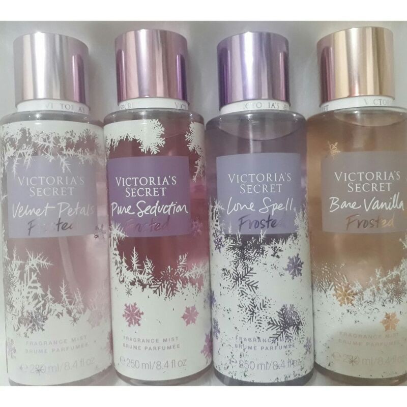 Victoria secret body mist frosted hot sale