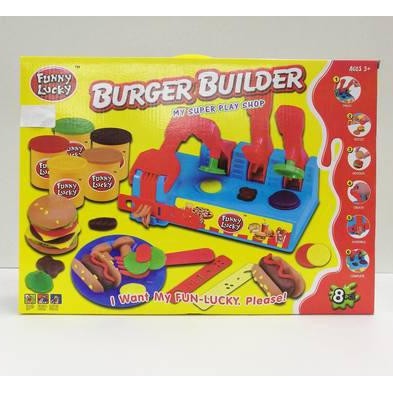 Play doh deals burger builder