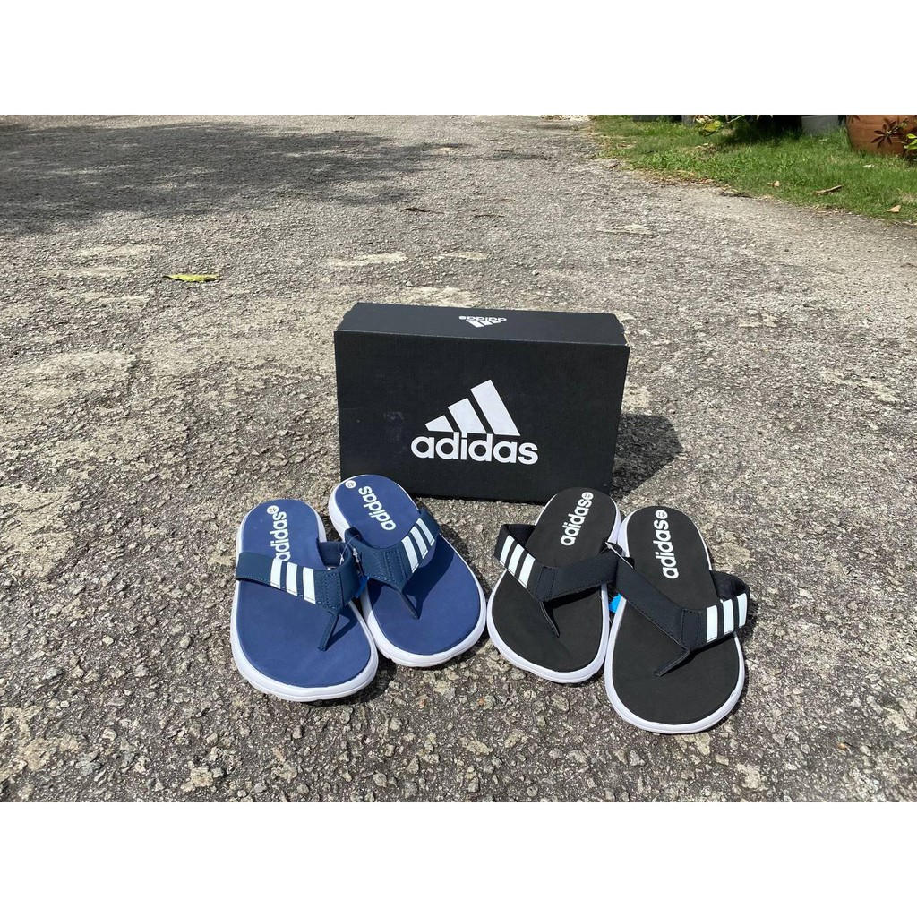 selipar lelaki berkualiti adidas sandal comfort flip flops