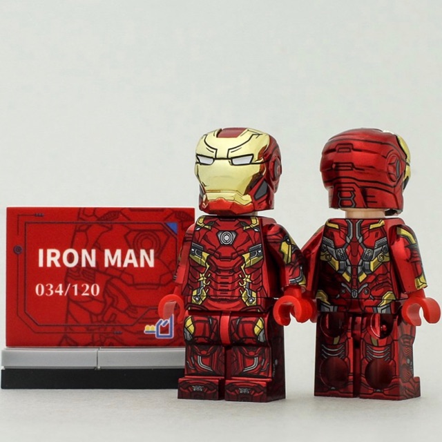 Iron man lego discount custom