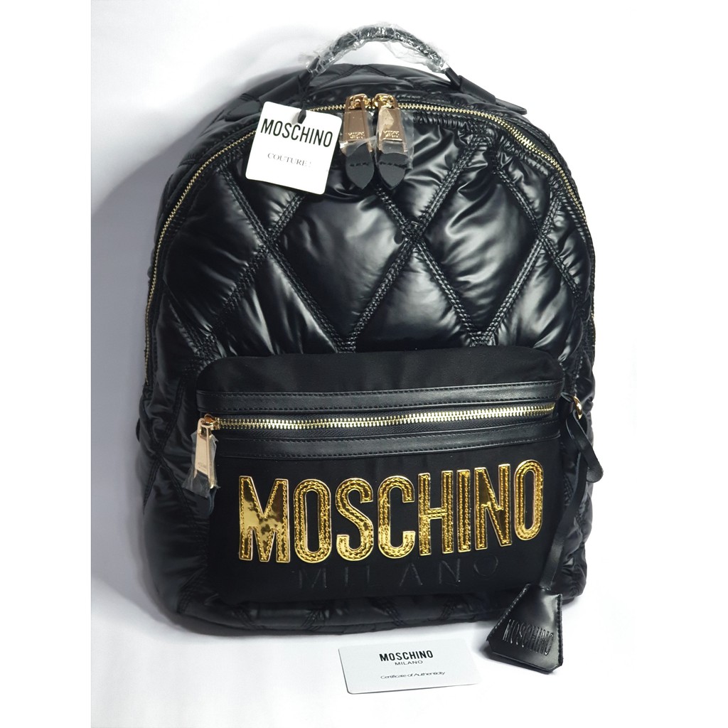 Moschino shop backpack outlet