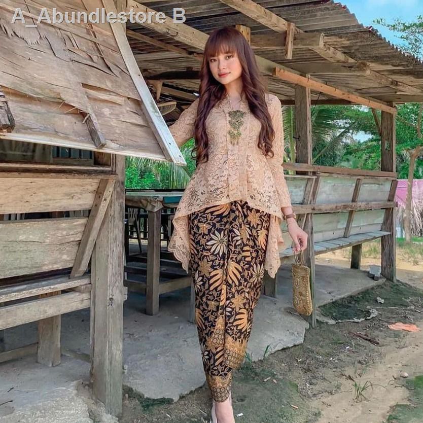 Kebaya batik cheap lace