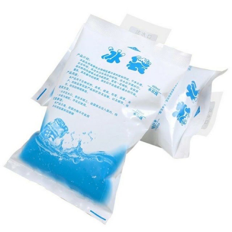 M'sia Ready Stock [THICKER PACKAGING] ice pack 400ml,Ice pack cooler,Ice  pack gel cooler, driy ice pack特厚冰袋