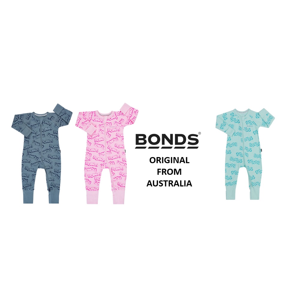 BONDS Original From Australia Ribbed Zip Wondersuit