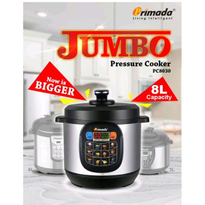 Go shop primada intelligent pressure online cooker