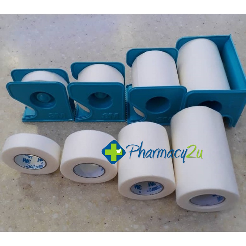  3M Medical Tape Micropore Paper 3 X 10 Yards (#1530-3, Sold  Per Box) : Health & Household