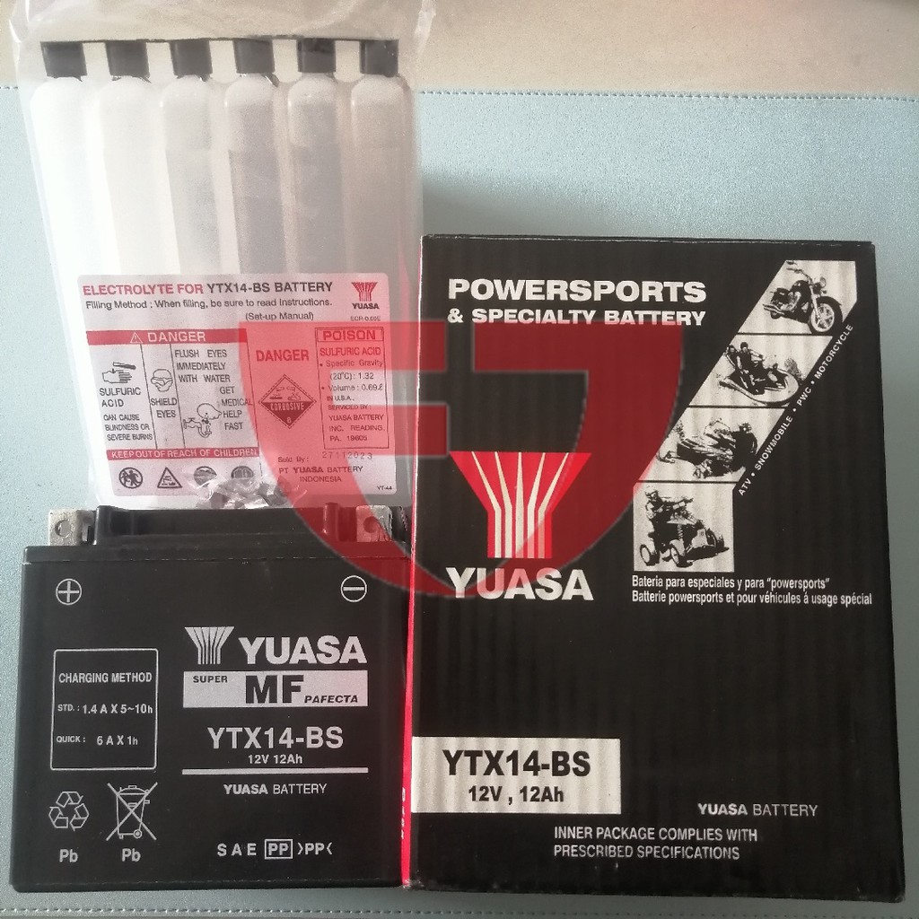 YTX14-BS - Yuasa Battery, Inc.