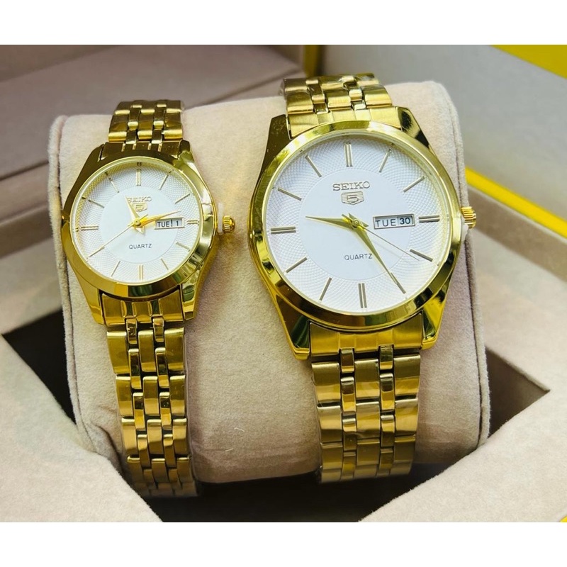 Seiko couple watch cheap automatic