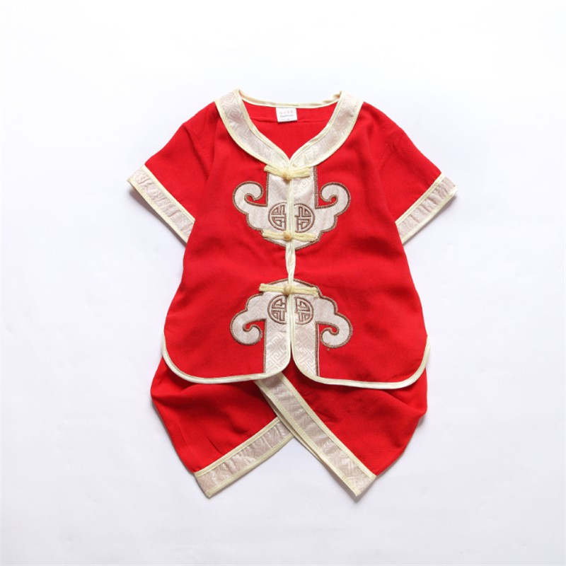 Chinese new year clothes for 2024 baby boy