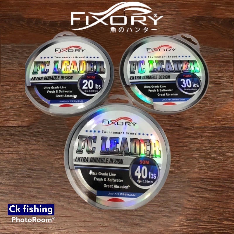 Fixory FC Leader Size 20Lb To 100Lb High Quality Fishing Leader /  Tournament Brand / Fresh & Saltwater Fishing Leader