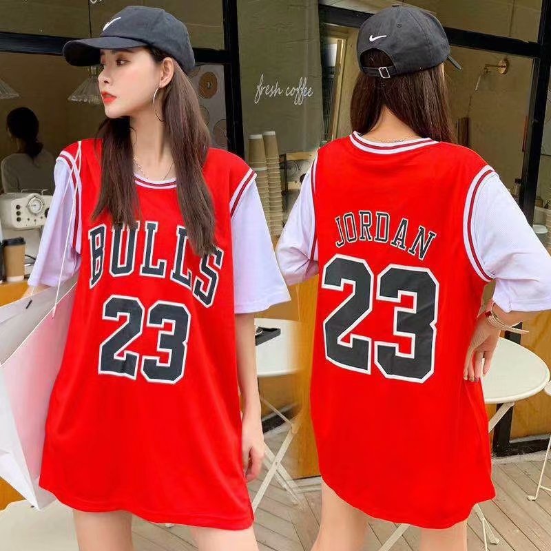 Chicago Bulls Basketball Uniform NO.23 Jersey Short Sleeve Shirt