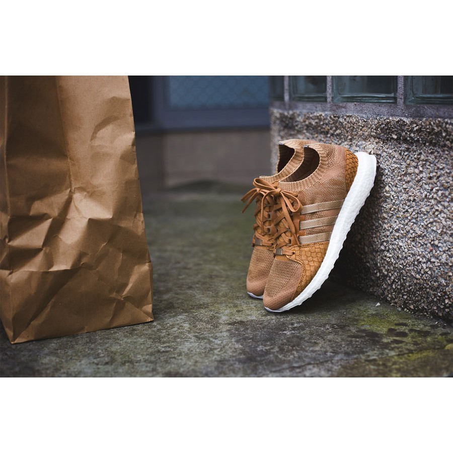 Adidas eqt support ultra pusha t brown bag sale