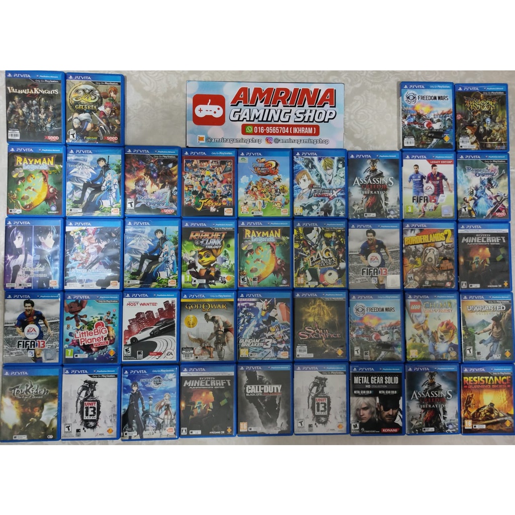 Ps vita store collection games