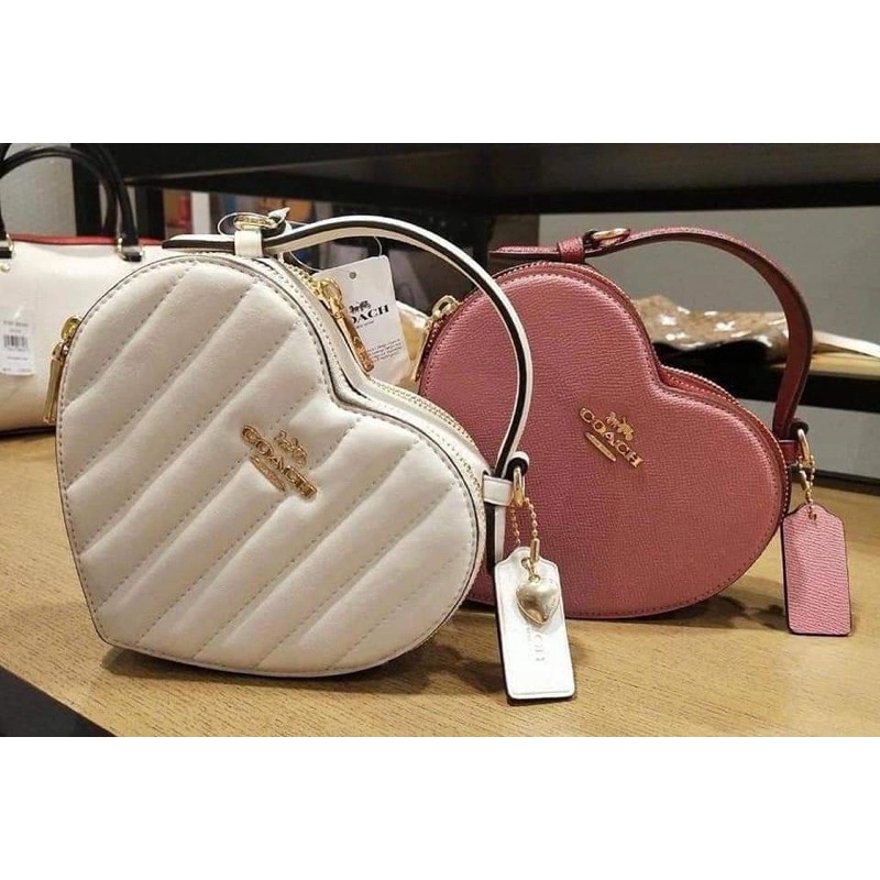 Coach on sale heart bag