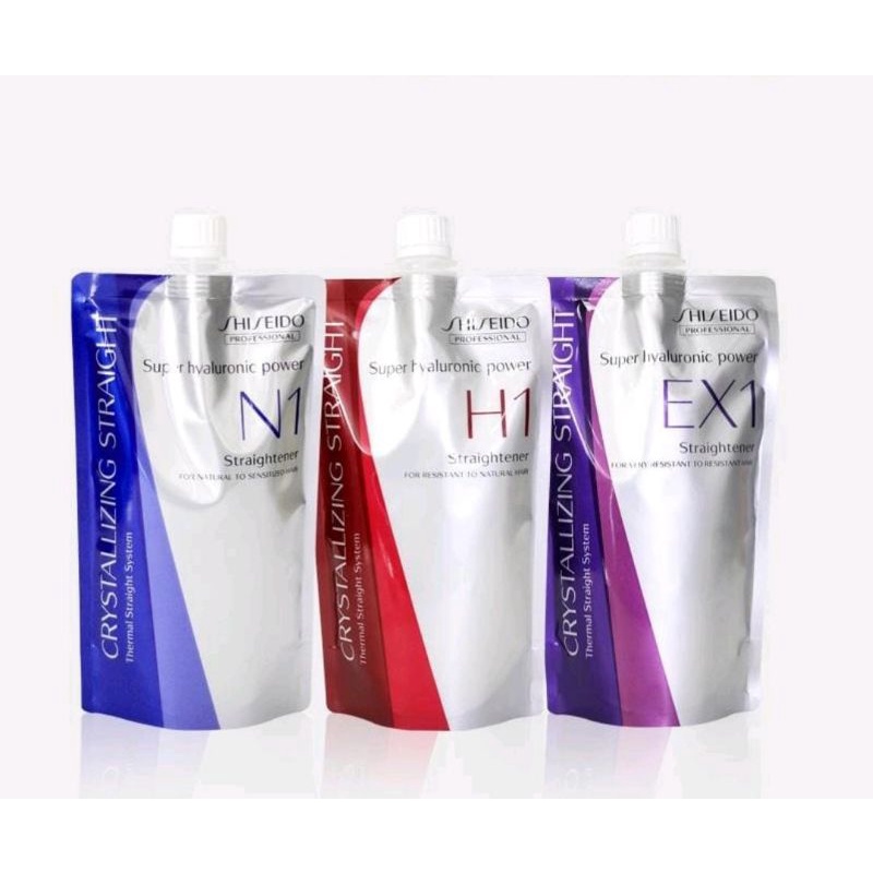 Shiseido hair straightening clearance cream