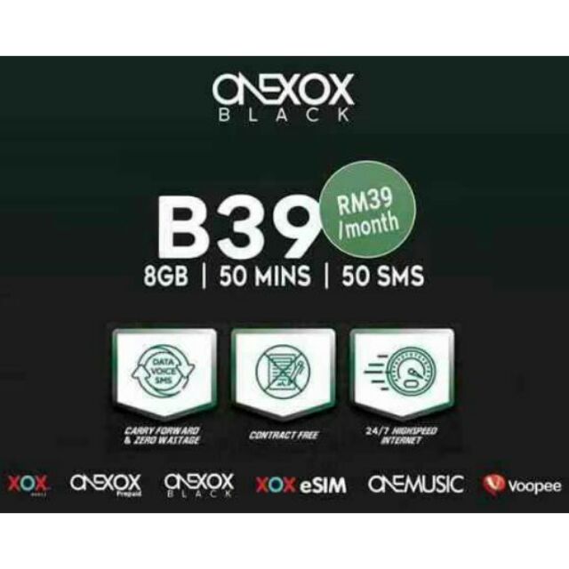 One xox black best sale