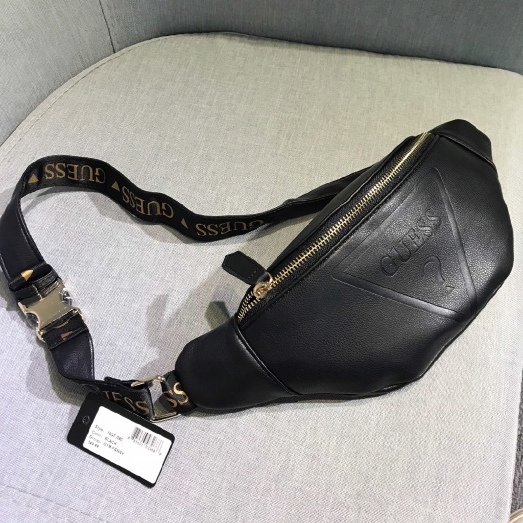 Guess leather waist online bag