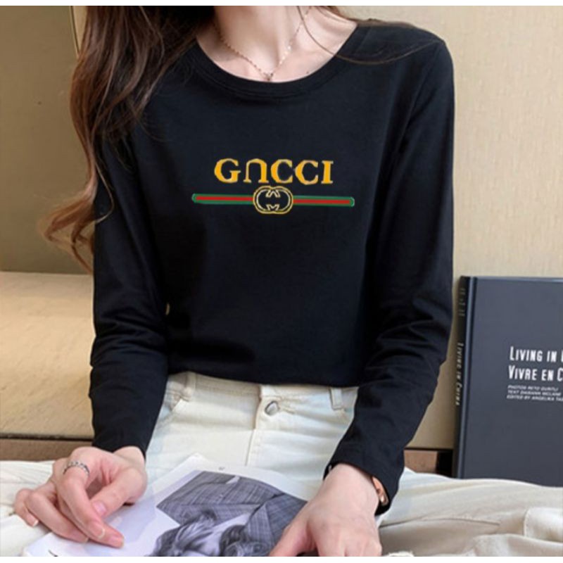 Gucci long sleeve store t shirt women's